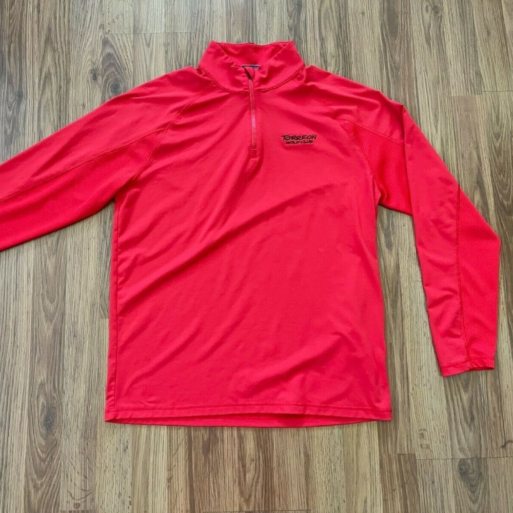 Torreon Golf Club SHOW LOW, ARIZONA Red Puma Size Medium Mid Layer Sweatshirt!